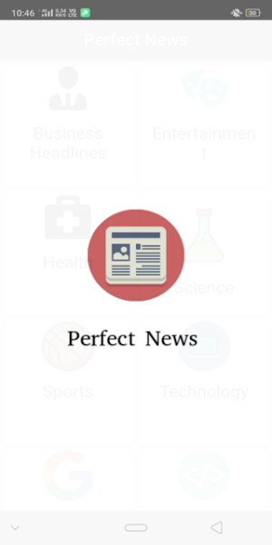 Perfect News Screenshot 0