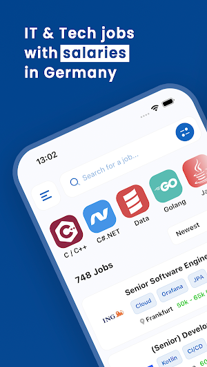 GermanTechJobs: German IT jobs Screenshot 0