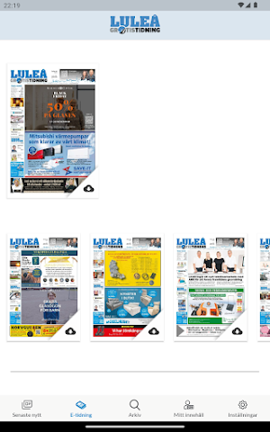 Luleå Gratistidning Screenshot 2