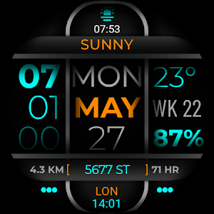 Watch Face WF117 Screenshot 2