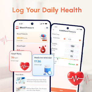 Daily BP & Sugar Tracker Screenshot 0