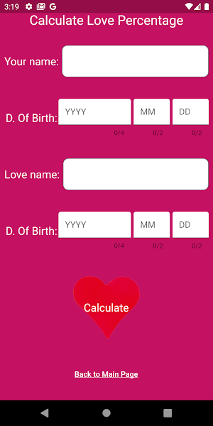 Love O Meter Screenshot 1