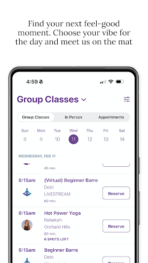 Zen Yoga and Wellness Screenshot 2