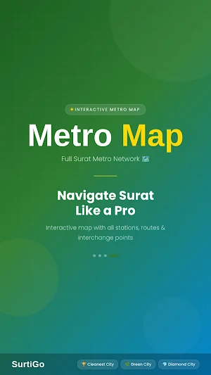 SurtiGo - Metro Guide Screenshot 3