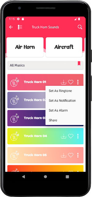 Truck Horn Sounds Screenshot 3