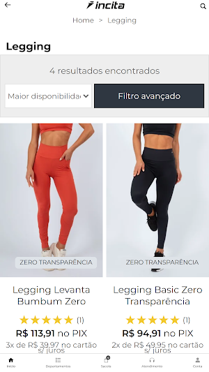 Incita Fitness Screenshot 1