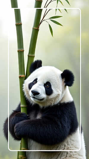 Cute Panda Wallpaper App Screenshot 1