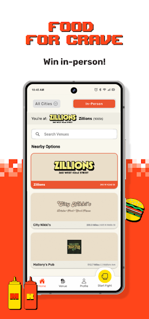 FoodFight Sports Screenshot 1