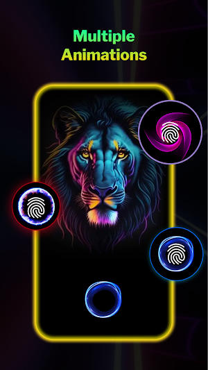 Fingerprint lock & animation Screenshot 1