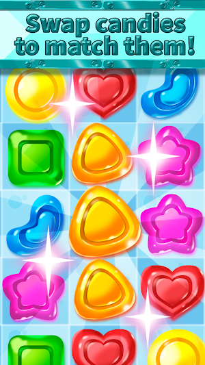 Professor Candy - Match 3 Puzzle Game Screenshot 0