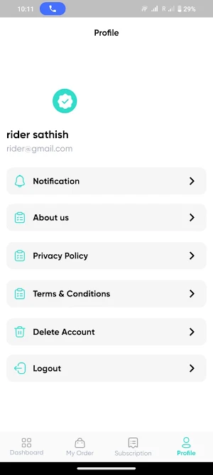 Uzhavarmann delivery app Screenshot 2