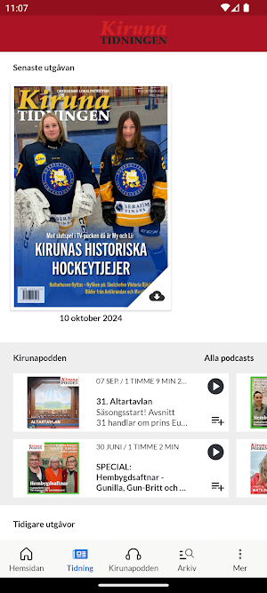 Kiruna-Tidningen Screenshot 0