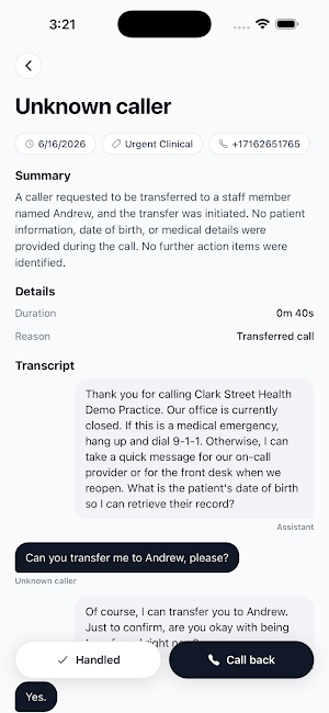 Clark Street Health Screenshot 3