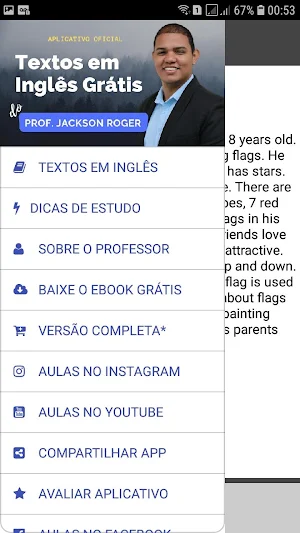 Textos em Inglês - TIG Screenshot 2