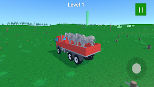 Zebra Transport Truck Sim 3D Screenshot 0
