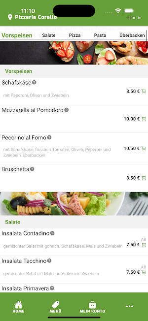Pizzeria Corallo Screenshot 2