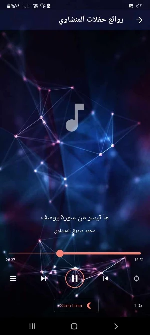 روائع المنشاوي حفلات بدون نت Screenshot 1