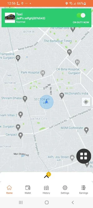 TaxiModi Driver Screenshot 2