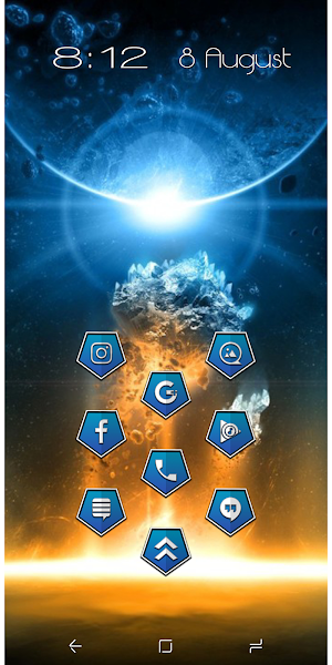 Coastal Blue Teal Icon Pack Screenshot 1