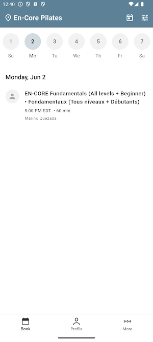 En-Core Pilates Screenshot 1