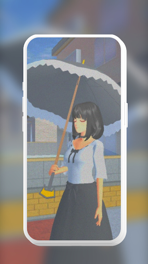 Sakura school wallpaper 2023 Screenshot 2