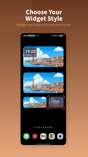 DotCityClock: Pixel Clock App Screenshot 0