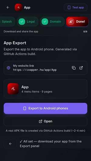 Coapper Screenshot 2