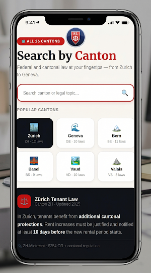 Swiss Law Screenshot 3