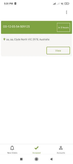 Essenox - Driver App Screenshot 2
