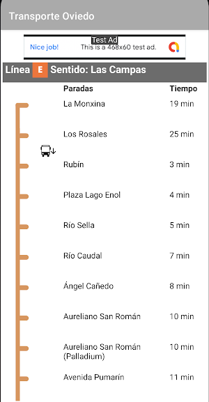 Transporte Bus Oviedo Screenshot 2