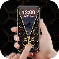 Screen Lock – Gold Zip Locker