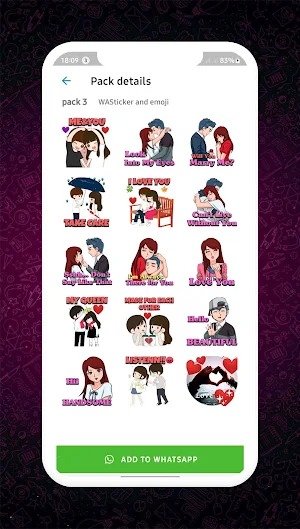 +18 Stickers For WhatsApp Screenshot 3