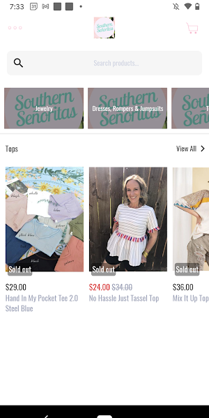 Shop Southern Señoritas Screenshot 0