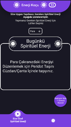 Enerji Koçu Kişisel Enerji Screenshot 3