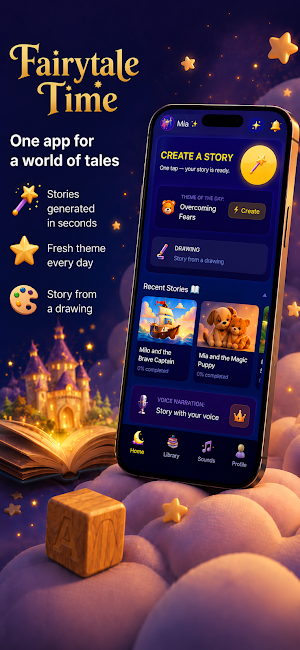 Fairytale Time: AI Stories Screenshot 0