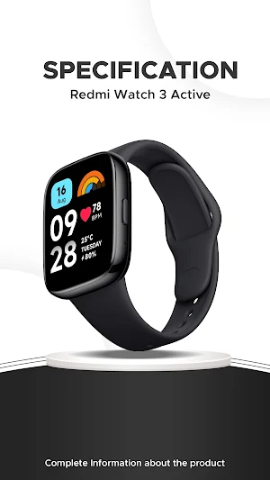 Redmi Watch 3 Active app guide Screenshot 0