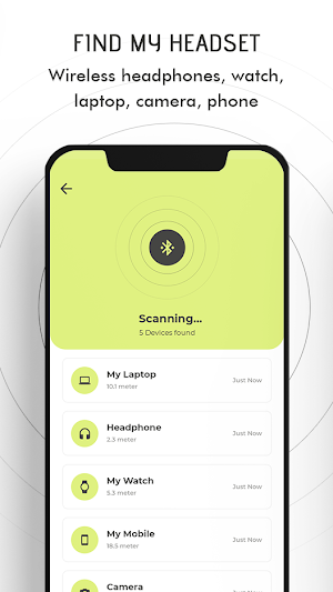 Find My Headset - Find Earbuds & Bluetooth devices Screenshot 3