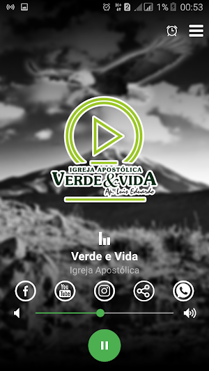 Verde e Vida - Web Radio Screenshot 1