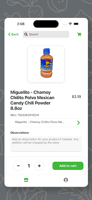 Las Carolinas App Screenshot 2