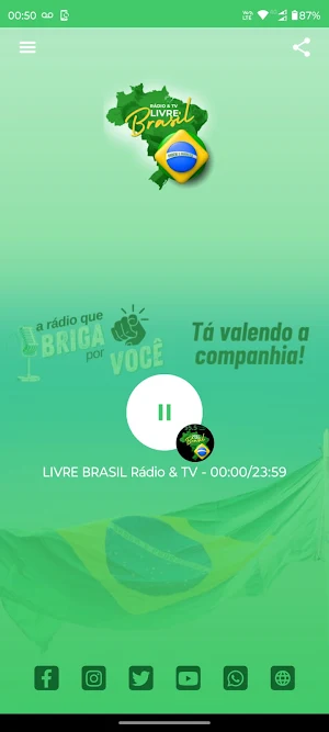 Rádio Livre Brasil Screenshot 2