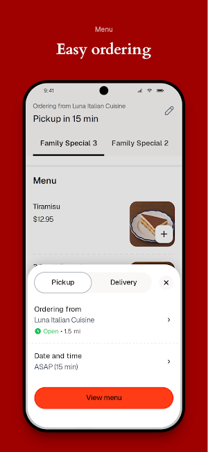 Luna Italian Cuisine Screenshot 2