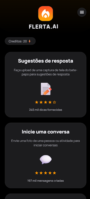 Flerta.ai - Rizz Cantadas Screenshot 2