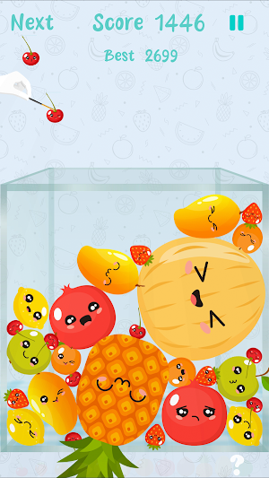 Juicy Fruits: Drop and Merge Screenshot 2