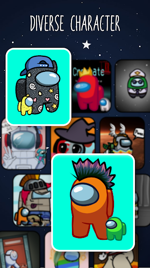 Among sUs maker - Bean Avatar Screenshot 2