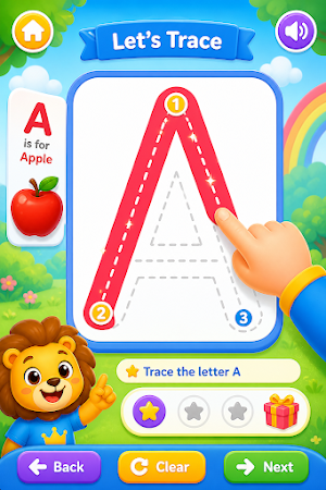 ABC Learning App for Kids Screenshot 1