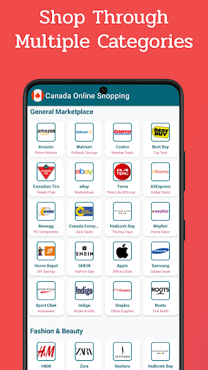 Canada Online Shopping Screenshot 0