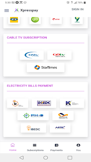 XpressPay Screenshot 1