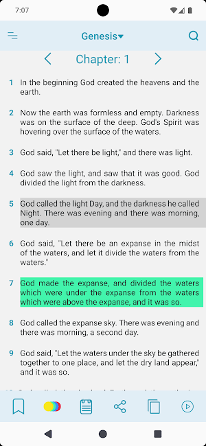 World English Bible (WEB) Screenshot 0