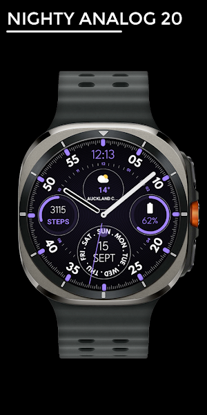 Nighty Analog 20 - watch face Screenshot 0