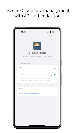 Cloudflare Manager Screenshot 0